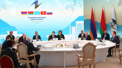 Премьер-министр Беларуси принял участие в заседании Евразийского межправсовета в узком составе