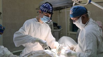 Операция на позвоночнике по установке инновационного комбинированного импланта прошла в Витебске