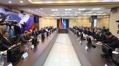 Встреча расширенного формата прошла в рамках визита премьер-министра Беларуси в Ульяновск