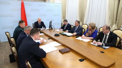 Сивак провел совещание в Совете Министров