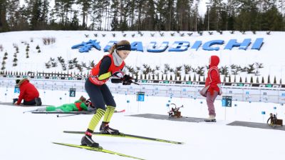 Областной этап соревнований по биатлону "Снежный снайпер" проходит в "Раубичах"