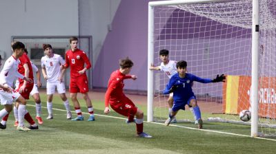 Футболисты сборных Беларуси и Таджикистана сыграли вничью на международный турнире "Кубок развития - 2023"