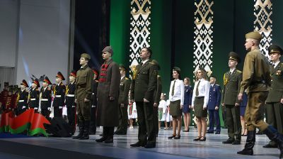 Праздничный концерт, посвященный Дню защитников Отечества и 105-летию Вооруженных Сил, прошел в Минске
