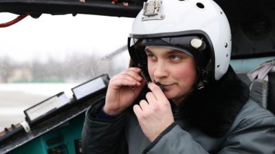 Максим Соколовский - один из самых молодых летчиков-операторов боевого вертолета в Беларуси