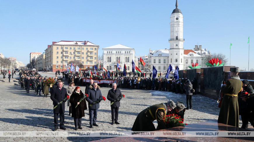 Мероприятия ко Дню защитника Отечества состоялись в Могилеве