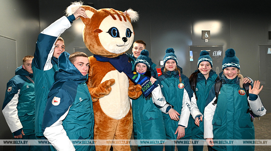 Белорусская делегация прибыла в Кемерово для участия в II Зимних играх "Дети Азии"