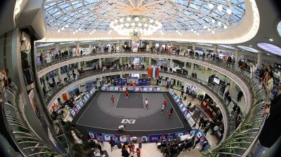 В ТЦ "Столица" завершился международный турнир по баскетболу команд из Беларуси и России