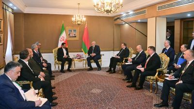 Александр Лукашенко встретился в Тегеране с первым вице-президентом Мохаммадом Мохбером