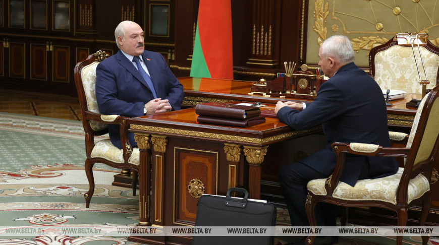 Лукашенко принял с докладом Шеймана