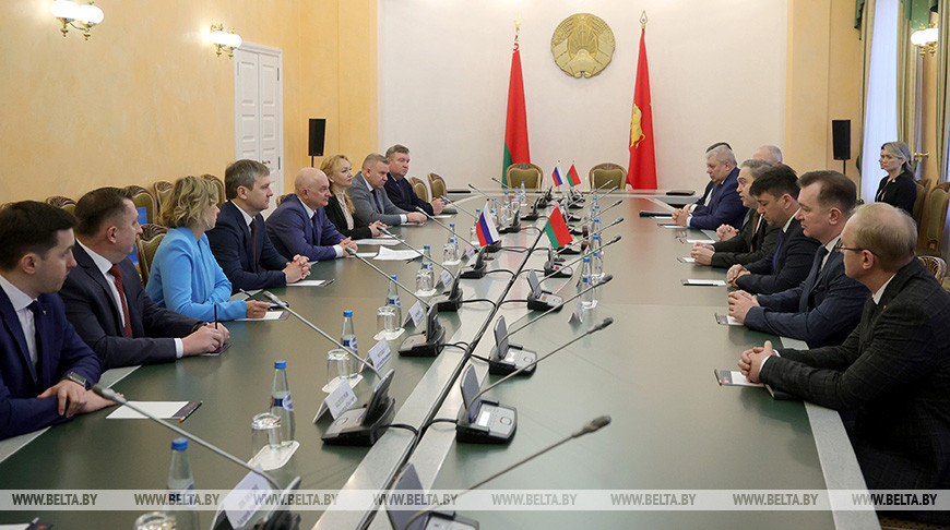 Встреча делегации Курской области с руководством облисполкома прошла в Гродно