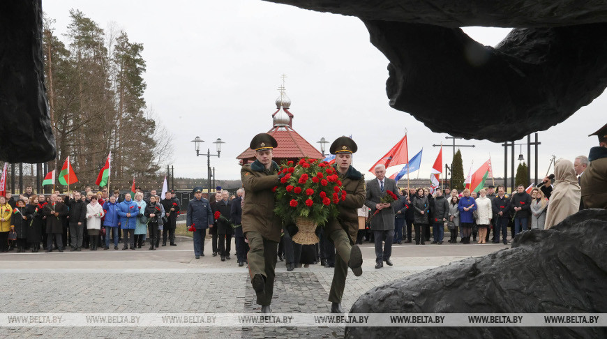 В Кировском районе прошли областной митинг-реквием и автопробег в память о Хатынской трагедии