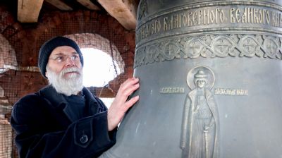Звонарь Иоанн Шишов на протяжении 25 лет служит в Александро-Невском храме