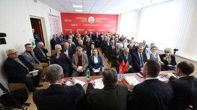 Объединенный пленум Центрального комитета и Центральной контрольно-ревизионной комиссии КПБ прошел в Минске