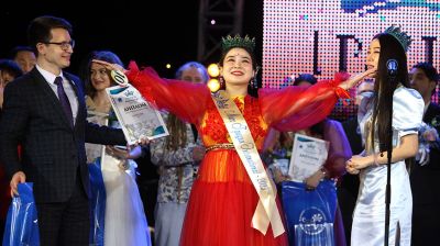 Корону победительницы конкурса "Грация International" в Витебске вручили представительнице Китая