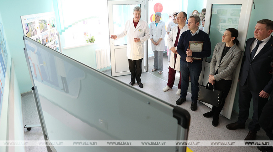Рентгеновское отделение открыли в Минской областной детской клинической больнице