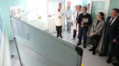 Рентгеновское отделение открыли в Минской областной детской клинической больнице