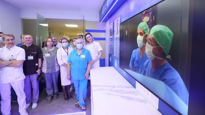 В МНПЦ состоялось открытие экспозиции к 15-летию первой трансплантации печени в Беларуси