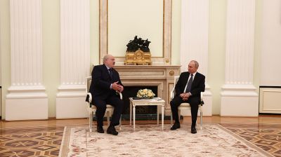 Двусторонняя встреча Лукашенко и Путина состоялась в Москве