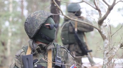 Подготовка военных РГВ проходит на полигоне в Беларуси