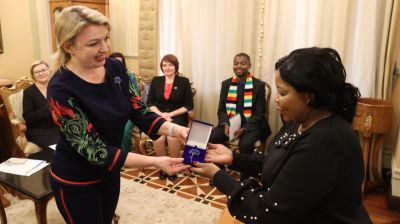 В БСЖ состоялась встреча с первой леди Зимбабве