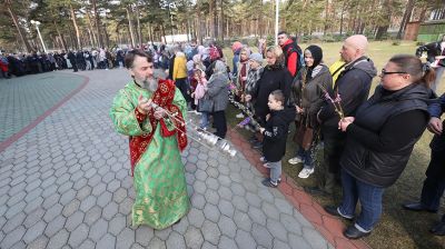 Вербное воскресенье празднуют православные верующие Беларуси