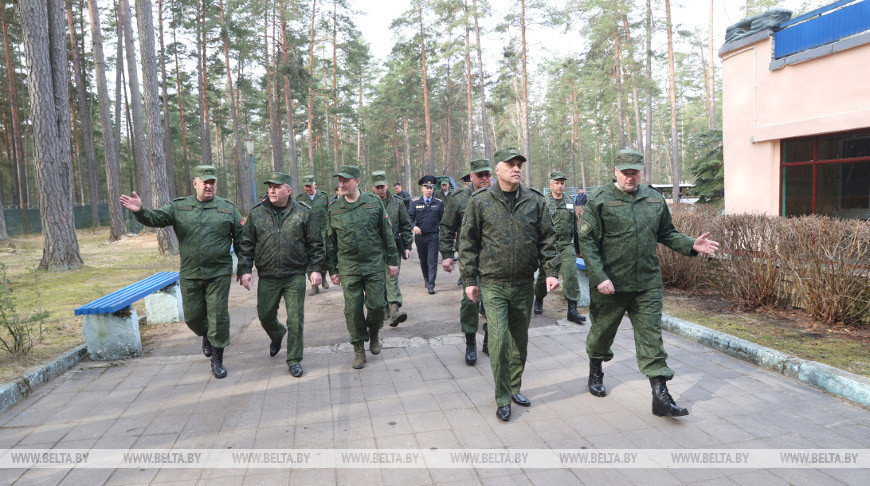 Руководство Минобороны и Совбеза проверили готовность теробороны Минской области