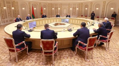 Александр Лукашенко встретился с главой Татарстана Рустамом Миннихановым