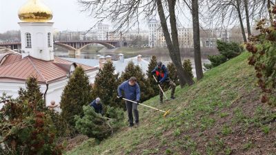 Акция "Чистый четверг" прошла в Витебске