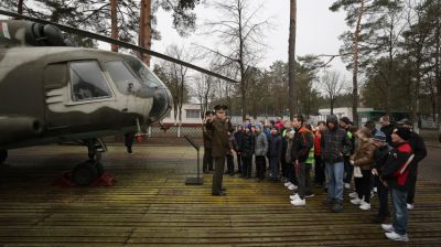 Воспитанники Руденской школы-интерната посетили Военную академию Беларуси