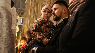 В Бресте православные верующие отпраздновали Светлое Воскресение Христово