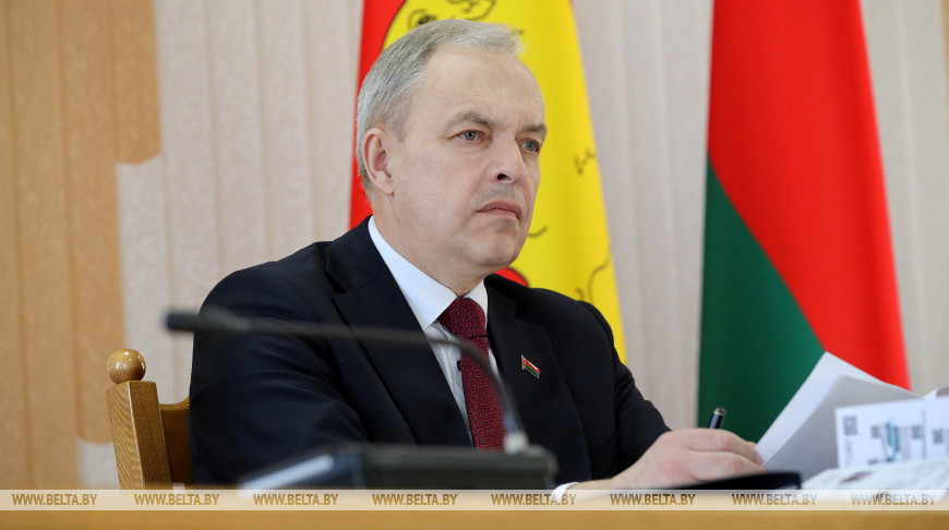 Сергеенко принял участие в заседании райисполкома в Жабинке