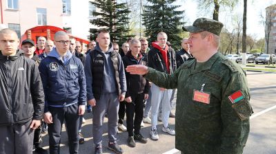 Весенний призыв в Вооруженные Силы начался в Беларуси
