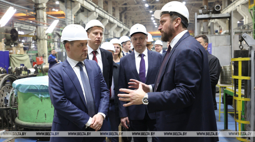 Головченко посетил ООО "Сибэлектропривод"