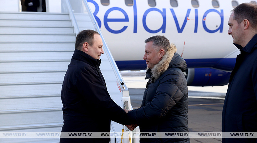 Головченко прибыл с рабочим визитом в Иркутск