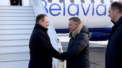 Головченко прибыл с рабочим визитом в Иркутск