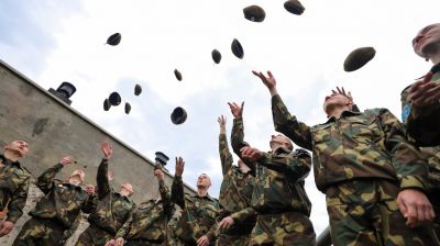 Церемония увольнения в запас военнослужащих срочной службы прошла в Бресте