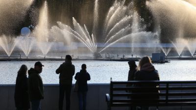 В Минске открылся сезон фонтанов