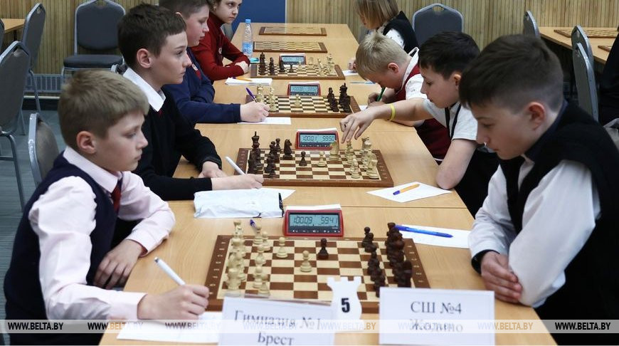 Соревнования по шахматам "Белая ладья" проходят в Минске