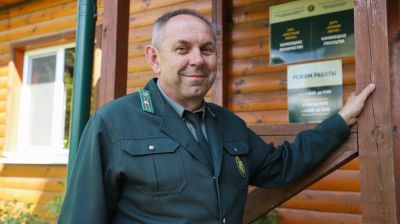 Лесничий Игорь Матюшик удостоен почетного звания "Человек года Брестчины"