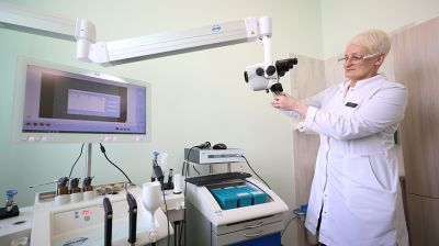 Новое здание поликлиники Минской ЦРКБ открыли в Боровлянах