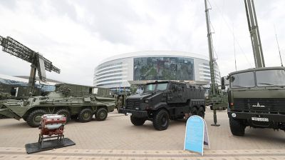 Международная выставка вооружения и военной техники MILEX-2023 открылась в Минске