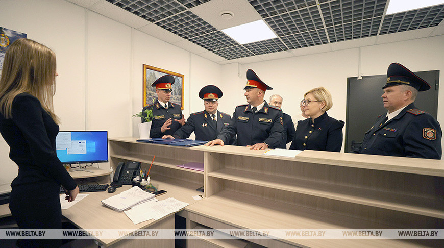 Новое здание городского отдела милиции Ленинского РУВД открыли в Минске