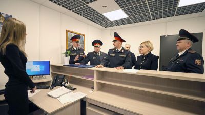 Новое здание городского отдела милиции Ленинского РУВД открыли в Минске