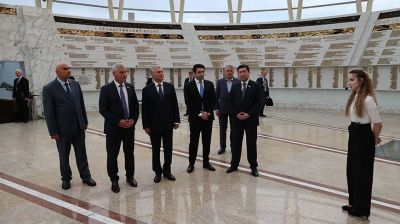 Главы делегаций ПА ОДКБ посетили Белорусский государственный музей истории ВОВ