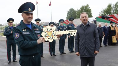 Новое здание дежурной смены отряда "ЗУБР" открыли в Минске