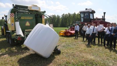 Региональный семинар по заготовке травяных кормов проходит в Могилевской области