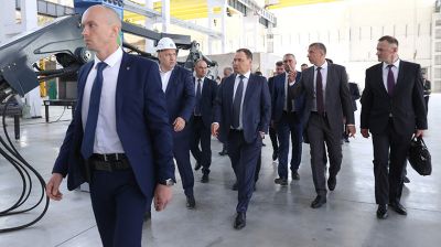 Премьер-министр Беларуси посетил ООО "Амкодор-Онего"