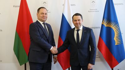 Премьер-министр Беларуси встретился с губернатором Мурманской области