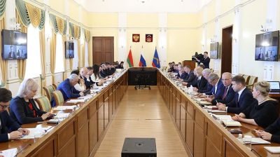 В Мурманске прошло заседание Рабочей группы по сотрудничеству Мурманской области и Беларуси