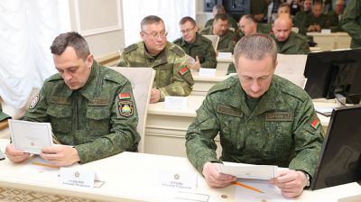 Открытие сбора "Военная безопасность и оборона Республики Беларусь" прошло в Гомеле